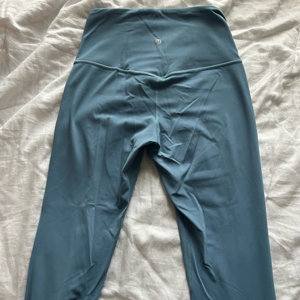 Lululemon flare leggings blue